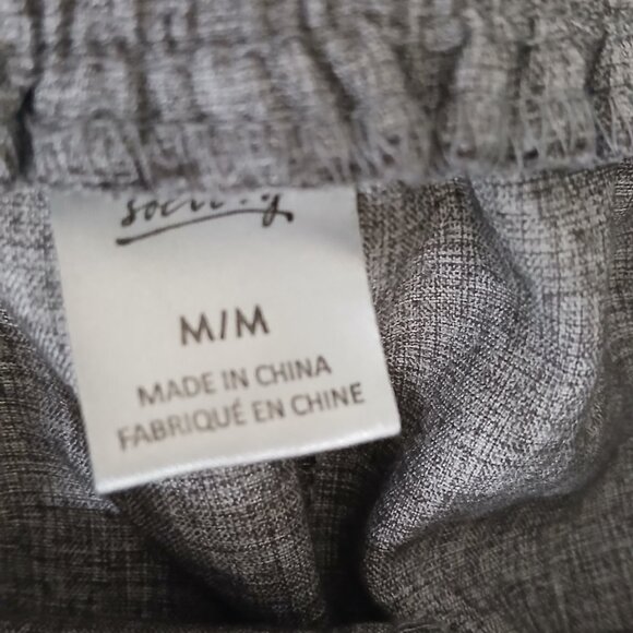 Streetwear Society Light Grey Pants, Light weight material, Medium, Like New - Picture 6 of 6